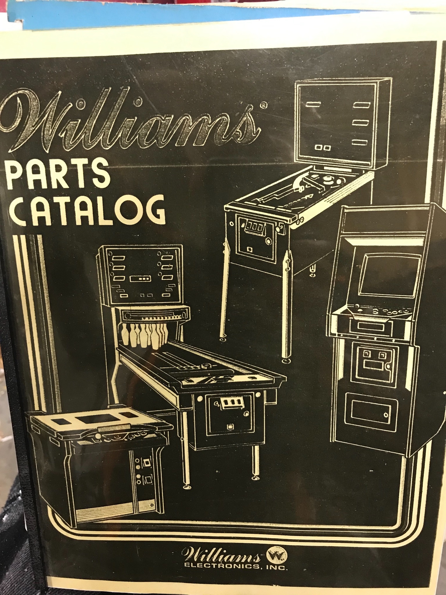 Williams Parts Catalog System 3-7 Games | Tech: Early Solid State ...