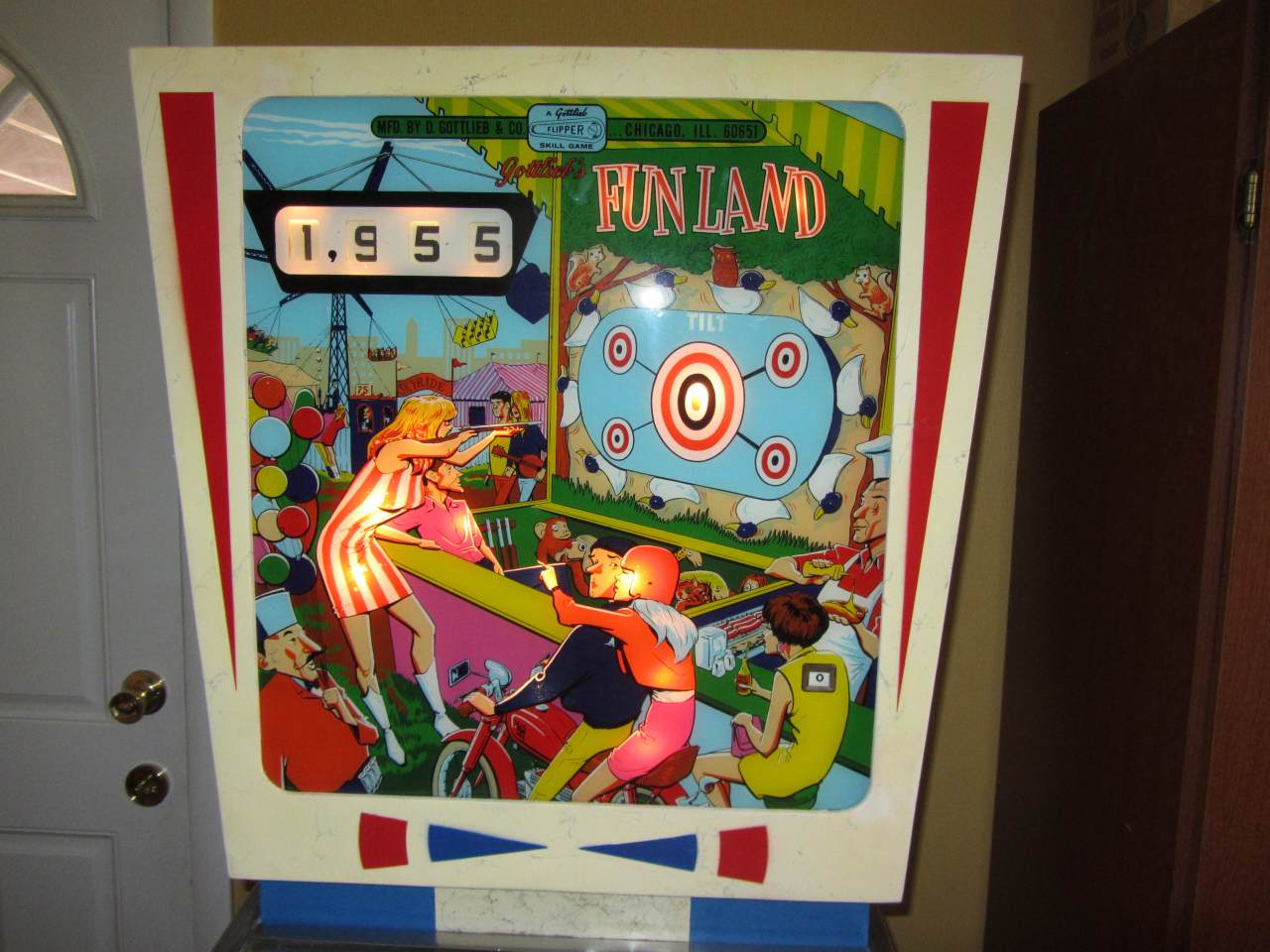 For Sale: Gottlieb FUN LAND pinball machine (SOLD) | Pinball machines ...